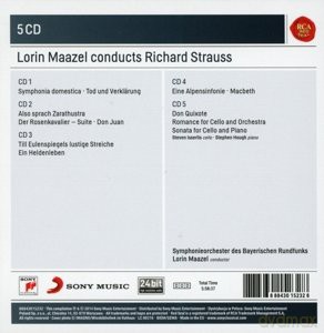 Lorin Maazel: Lorin Maazel Conducts Strauss (Sony Classical Masters) [5CD]