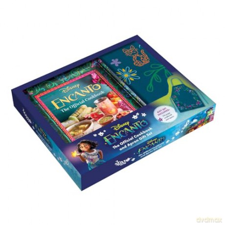 Encanto: The Official Cookbook and Apron Gift Set - P Mccausland-Gallo [KSIĄŻKA]