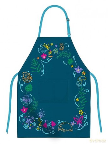 Encanto: The Official Cookbook and Apron Gift Set - P Mccausland-Gallo [KSIĄŻKA]