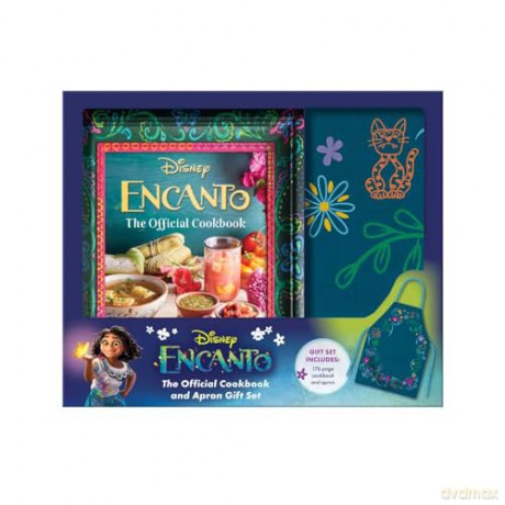 Encanto: The Official Cookbook and Apron Gift Set - P Mccausland-Gallo [KSIĄŻKA]