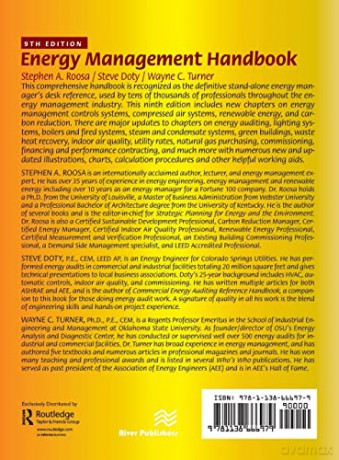 Energy Management Handbook - Stephan A. Roosa [KSIĄŻKA]