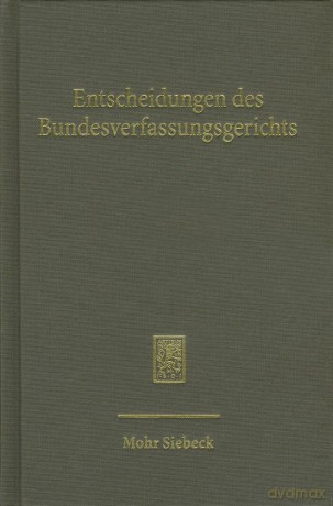 Entscheidungen des Bundesverfassungsgerichts (BVerfGE): Registerband zu den Entscheidungen des Bundesverfassungsgerichts, Band 131-140 [KSIĄŻKA]