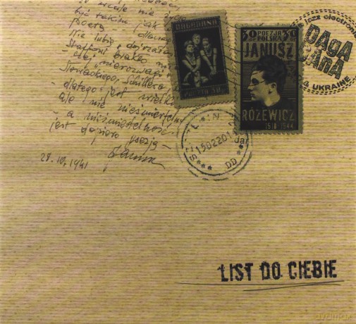 Dagadana: List Do Ciebie [CD]