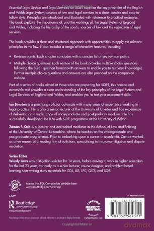 Essential Legal System and Legal Services for SQE1 (Essential Law for SQE1) - Ian Bowden [KSIĄŻKA]