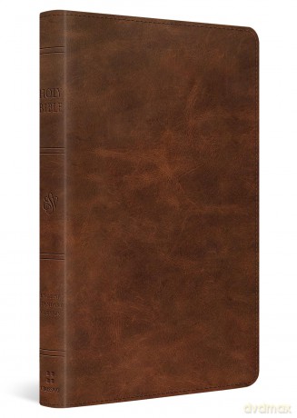 ESV Thinline Bible (Full Grain Leather, Deep Brown): English Standard Version, Deep Brown, Full Grain Leather [KSIĄŻKA]