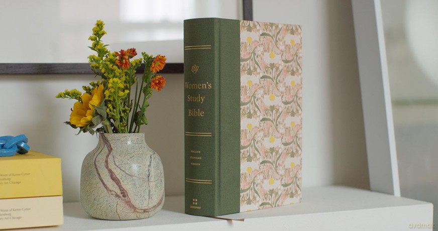 ESV Women's Study Bible, Artist Series (Cloth over Board, Lulie Wallace, Emma): English Standard Version, Cloth Over Board (Crossway's Artist) [KSIĄŻKA]
