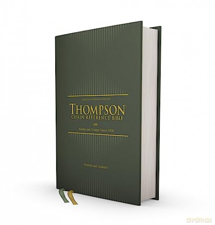 ESV, Thompson Chain-Reference Bible, Hardcover, Green, Red Letter: English Standard Version, Green, Thompson Chain-reference, Red Letter - Thompson Dr. Frank [KSIĄŻKA]