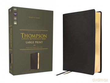 ESV, Thompson Chain-Reference Bible, Large Print, Leathersoft, Black, Red Letter: English Standard Version, Black, Leathersoft, Thompson Chain-reference, Red Letter - Thompson Dr Frank [KSIĄŻKA]