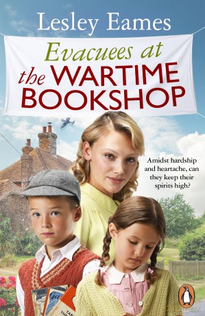 Evacuees at the Wartime Bookshop: Book 4 in the uplifting WWII saga series from the bestselling author (The Wartime Bookshop, 4) - Eames Lesley [KSIĄŻKA]