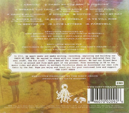 The Dirty Heads: Cabin By The Sea [CD]+[DVD]