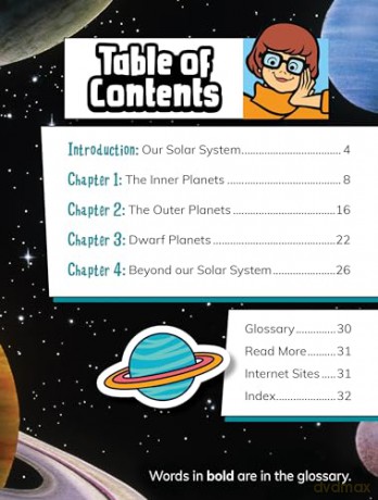 Exploring Planets and Dwarf Planets with Velma (Scooby-Doo Space Discoveries) - Ailynn Collins [KSIĄŻKA]