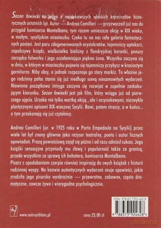 Sezon Łowiecki - Camilleri Andrea [KSIĄŻKA]