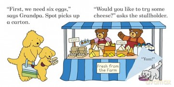 Find Spot at the Market: A Lift-the-Flap Story - Eric Hill [KSIĄŻKA]