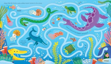 Fingertrail Dinosaur Mazes (Fingertrails) - Felicity Brooks [KSIĄŻKA]