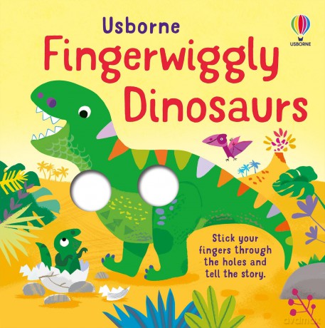 Fingerwiggly Dinosaurs (Fingerwiggles) (Fingerwigglies) - Felicity Brooks [KSIĄŻKA]