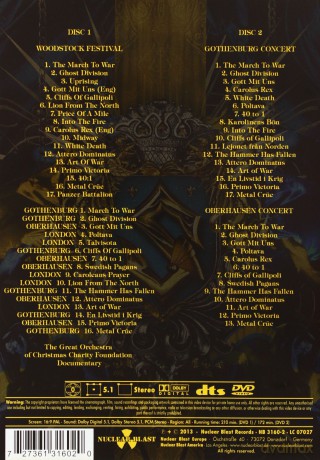 Sabaton: Swedish Empire Live [2DVD]