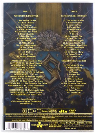 Sabaton: Swedish Empire Live [2DVD]