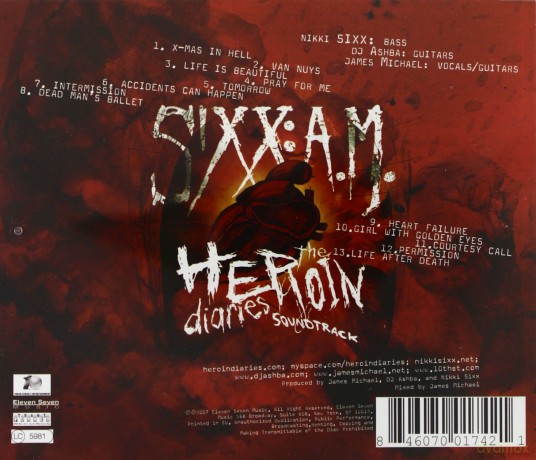 Sixx A.M.: The Heroin Diaries [CD]