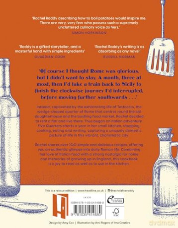 Five Quarters: Recipes and Notes from a Kitchen in Rome - Rachel Roddy [KSIĄŻKA]