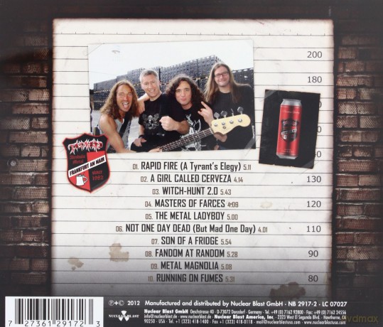 Tankard: A Girl Called Cerveza [CD]
