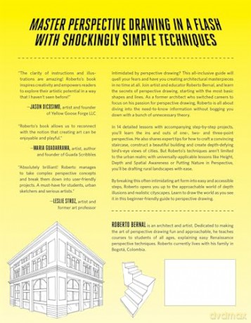 Foolproof Perspective Drawing: Your Ultimate Guide to Creating Lifelike Buildings, Cities and Scenes - Roberto Bernal [KSIĄŻKA]