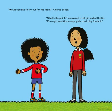Football is for Everyone: A heart-warming story about bravery and inclusivity - Rico Hinson King [KSIĄŻKA]