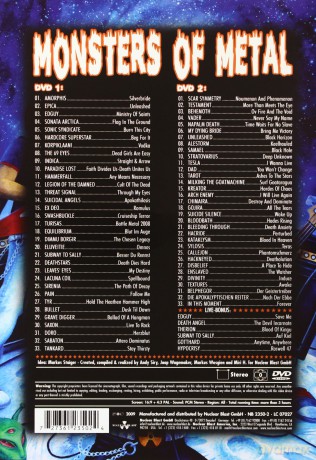 Monsters Of Metal Vol. 7 [2DVD]