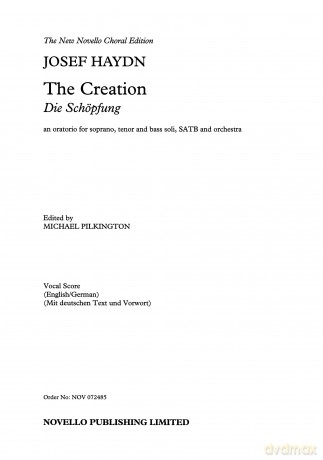 Franz Joseph Haydn: The Creation: SATB: Vocal Score [KSIĄŻKA]