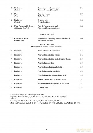 Franz Joseph Haydn: The Creation: SATB: Vocal Score [KSIĄŻKA]