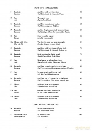 Franz Joseph Haydn: The Creation: SATB: Vocal Score [KSIĄŻKA]