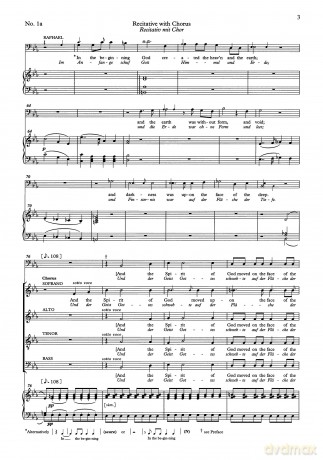 Franz Joseph Haydn: The Creation: SATB: Vocal Score [KSIĄŻKA]