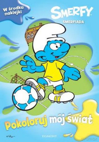Smerfiada Pokoloruj Mój Świat [KSIĄŻKA]
