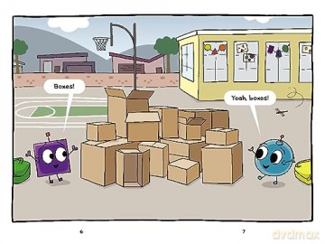 Friendbots: Blink and Block Build a Fort (I Can Read Comics Level 2) - Fang Vicky [KSIĄŻKA]
