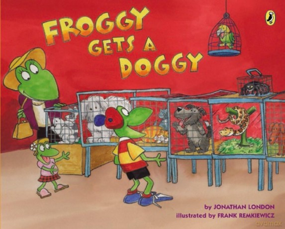 Froggy Gets a Doggy - Jonathan London [KSIĄŻKA]