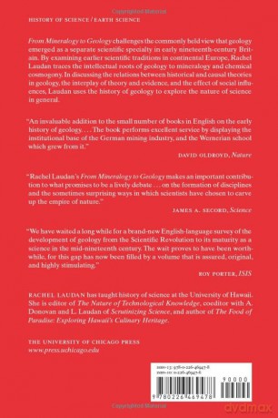 From Mineralogy to Geology: The Foundations of a Science, 1650-1830 (Science and Its Conceptual Foundations series) - Rachel Laudan [KSIĄŻKA]