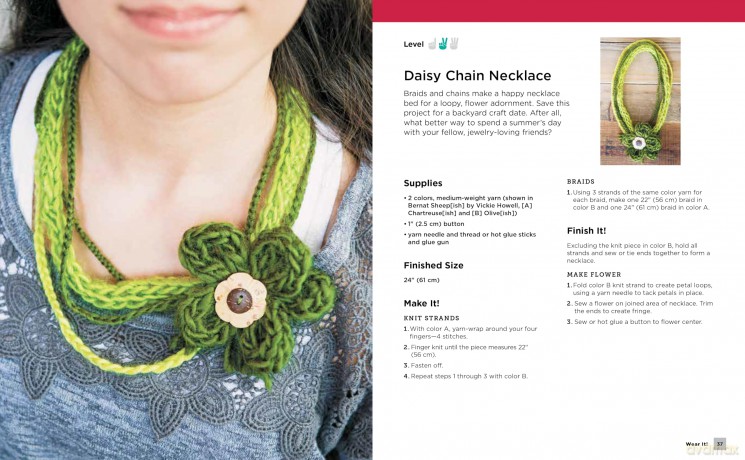 Fun and Easy Finger Knitting for Beginners - Vickie Howell [KSIĄŻKA]