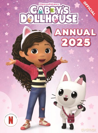 Gabby's Dollhouse Annual 2025 (DreamWorks Gabby's Dollhouse) - Official Gabbys Doll [KSIĄŻKA]