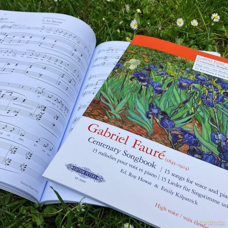Gabriel Fauré Centenary Songbook (High Voice and Piano) (EP20001) - Gabriel Faur [KSIĄŻKA]