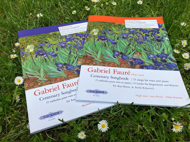 Gabriel Fauré Centenary Songbook (High Voice and Piano) (EP20001) - Gabriel Faur [KSIĄŻKA]
