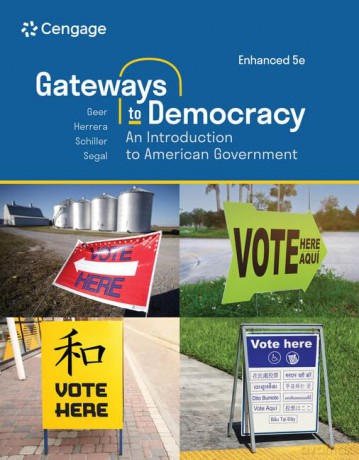 Gateways to Democracy: An Introduction to American Government, Enhanced (Mindtap Course List) - Geer Herrera Schille [KSIĄŻKA]