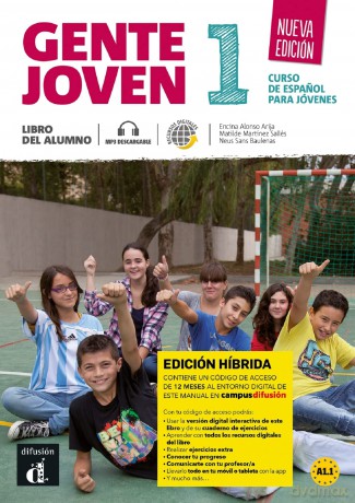 Gente joven 1 - Nueva edición - Edición híbrida - Libro del alumno + audio MP3. A1.1 [KSIĄŻKA]
