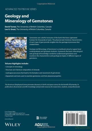 Geology and Mineralogy of Gemstones (AGU Advanced Textbooks) [KSIĄŻKA]