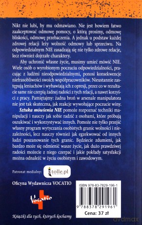 Sztuka Mówienia Nie Wyd. 9 - Henry Cloud,John Townsend [KSIĄŻKA]