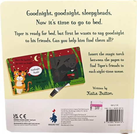Goodnight Tiger (Magic Torch Books) - Katie Button [KSIĄŻKA]