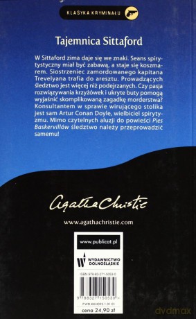 Tajemnica Sittaford - Agata Christie [KSIĄŻKA]