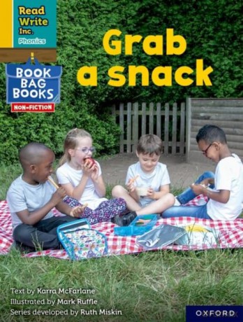 Grab a snack (Yellow Set 5 NF Book Bag Book 4) (Read Write Inc. Phonics) [KSIĄŻKA]