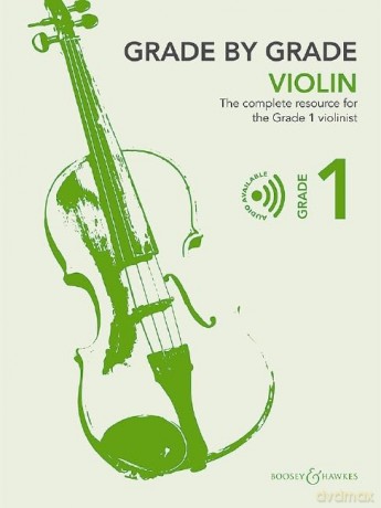 Grade by Grade - Violin Grade 1: The complete resource for the Grade 1 violinist. violin and piano. - Liz Partridge [KSIĄŻKA]