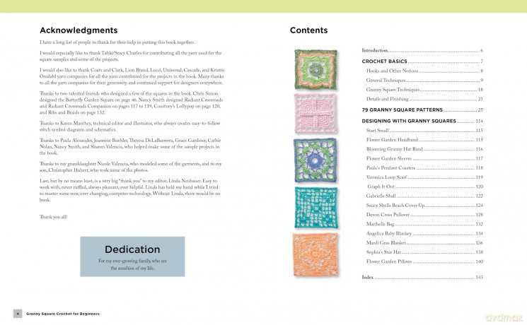 Granny Square Crochet for Beginners: Timeless Techniques and Fresh Ideas for Crocheting Square by Square - Margaret Hubert [KSIĄŻKA]