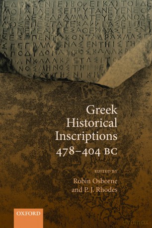 Greek Historical Inscriptions 478-404 BC [KSIĄŻKA]