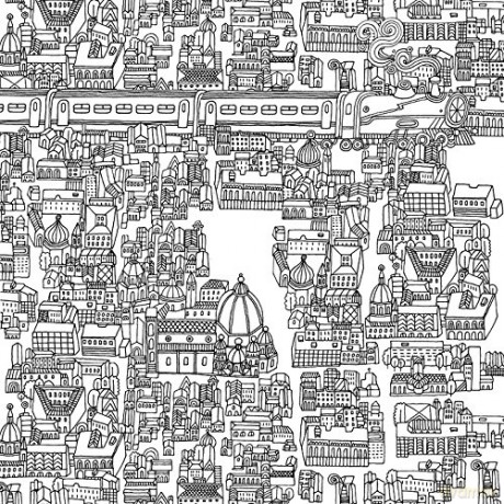 Gulliver's New Travels: colouring in a new world (Colouring Books) - James G Hancock [KSIĄŻKA]